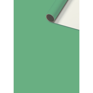 Consumentenrollen Cadeaupapier Uni Plain Groen
