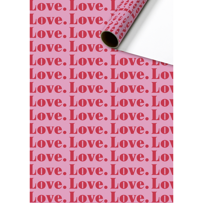 Consumentenrollen Cadeaupapier Love Story