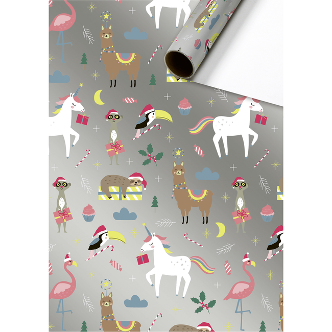 Consumentenrollen Cadeaupapier Basic Xmas Kids
