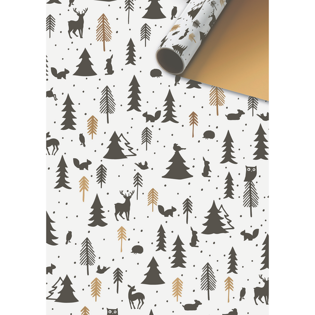 Consumentenrollen Cadeaupapier Albin Blauw