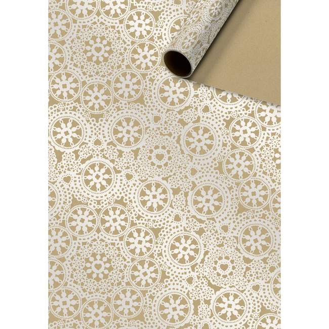 Consumentenrollen Cadeaupapier Abigail Wit
