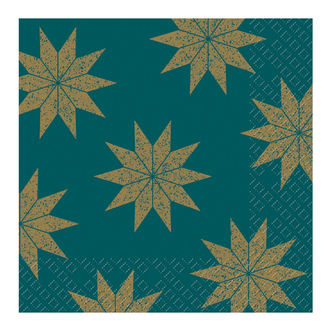 Servetten Manzana Petrol