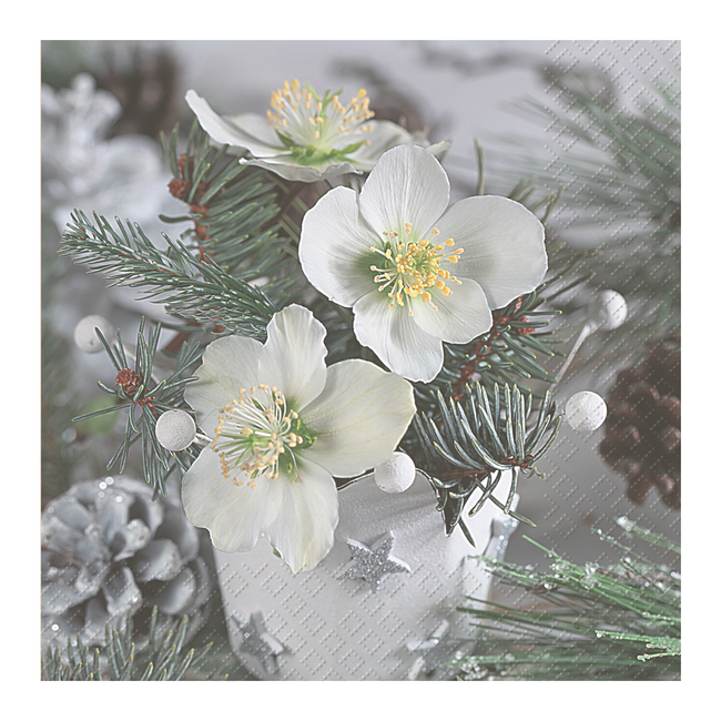 Servetten Adelisa Silver