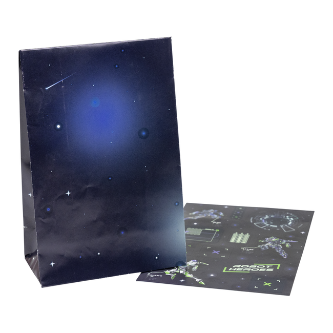 Cadeauzakjes Robot Donkerblauw