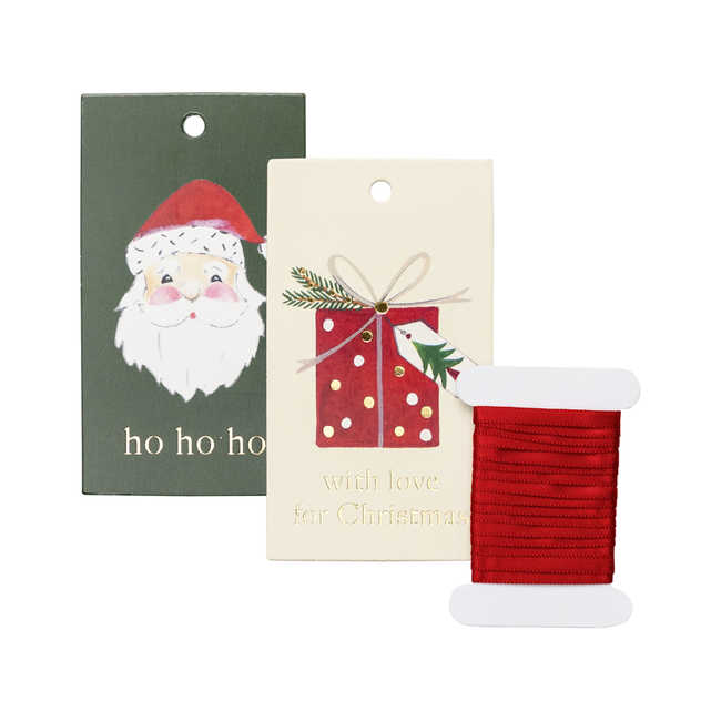 Cadeaukaartjes Set Kirsten Donkergroen