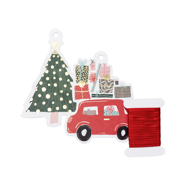 Cadeaukaartjes Set Anette Rood