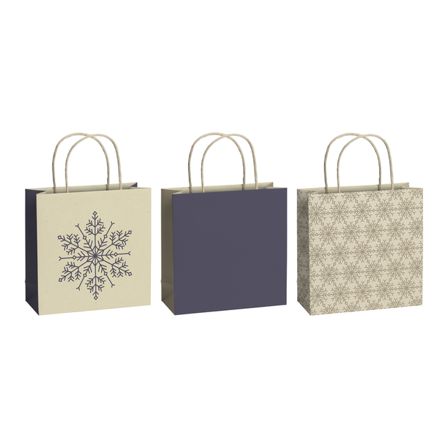 Papieren Draagtassen Isobel Donkerblauw