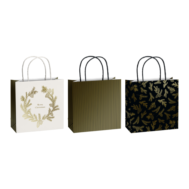 Papieren Draagtassen Mariola Beige