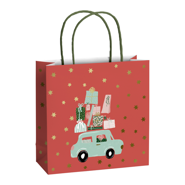 Papieren Draagtassen Anette Rood