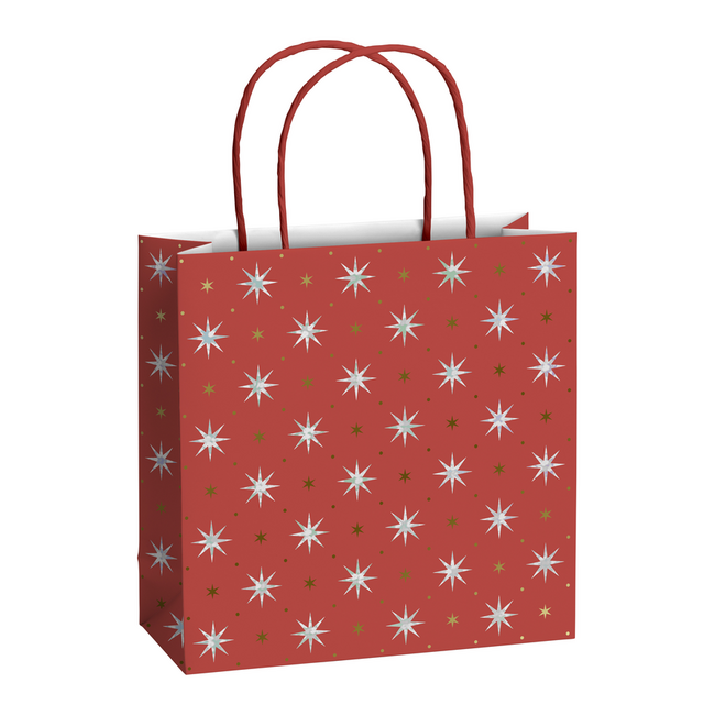 Papieren Draagtassen Zidonia Rood