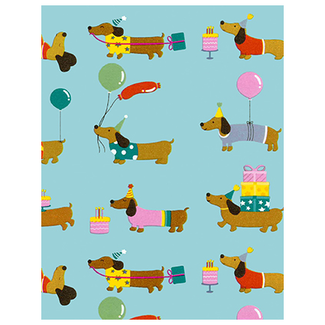 Cadeaupapier Wiener Dog