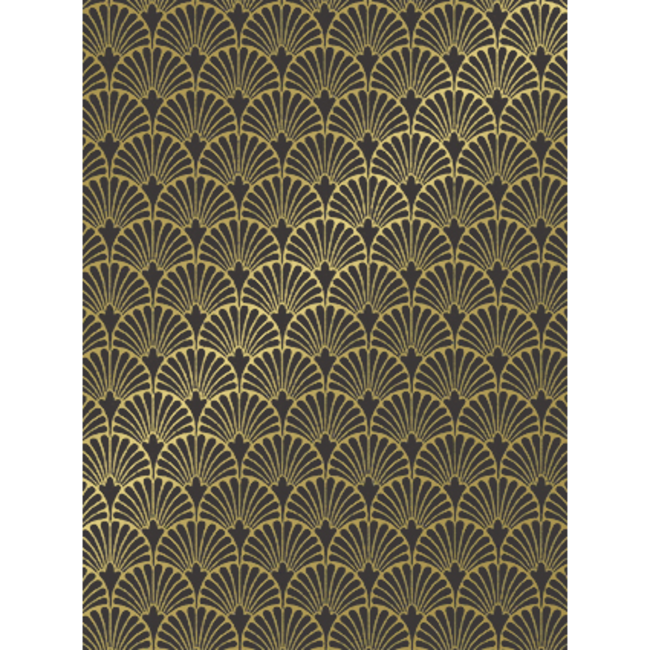 Cadeaupapier Victoria Brown/Gold