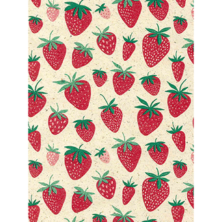 Cadeaupapier Strawberry