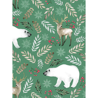 Cadeaupapier Norway Green