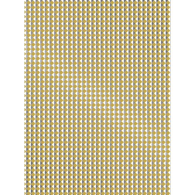 Cadeaupapier Mosaic Gold/White