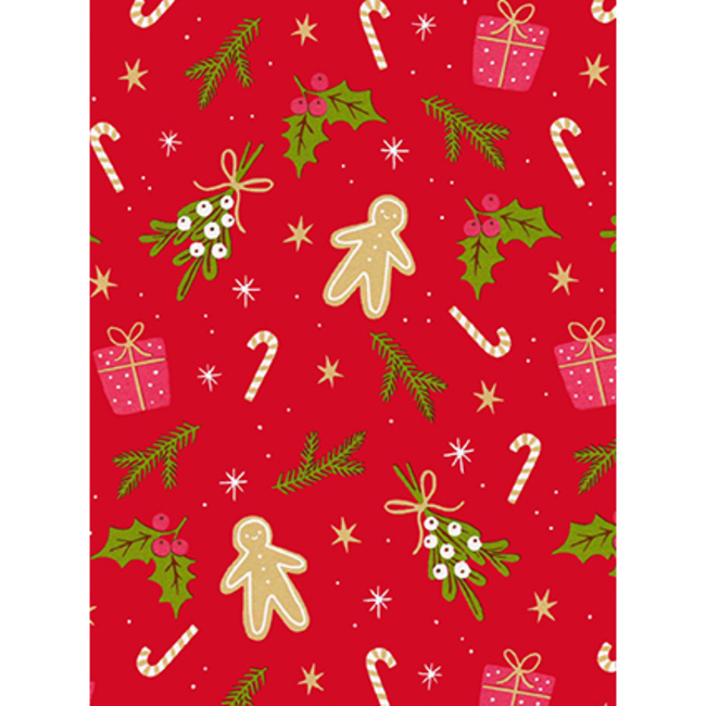 Cadeaupapier Mistletoe