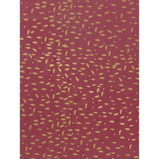 Cadeaupapier Mini Terrazzo Bugundy/Gold