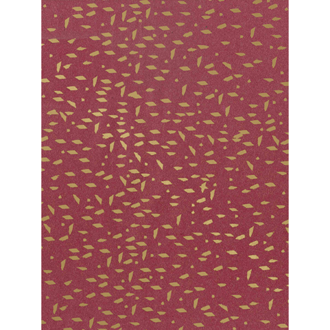 Cadeaupapier Mini Terrazzo Bugundy/Gold