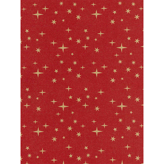 Cadeaupapier Luster Red