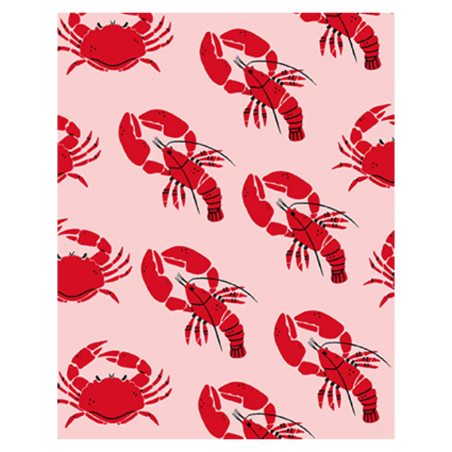 Cadeaupapier Lobstar Red