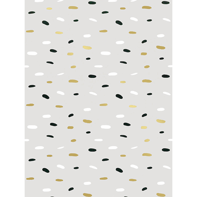Cadeaupapier Jelly Bean Drops Champagne/Gold