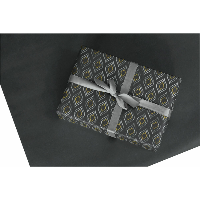 Cadeaupapier Dotted Waves Silver/Gold