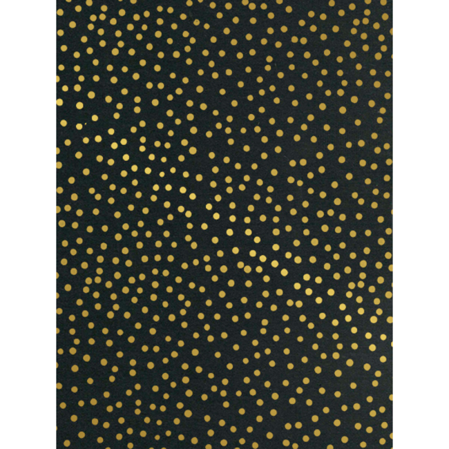 Cadeaupapier Confetti Dot Gold