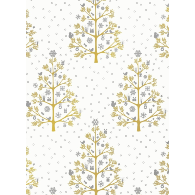 Cadeaupapier Zauberwald White
