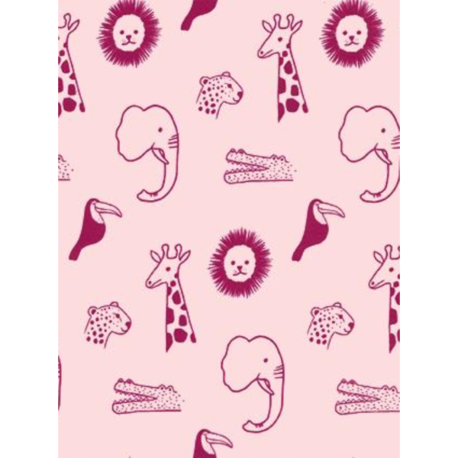 Cadeaupapier Petite Jungle Pink