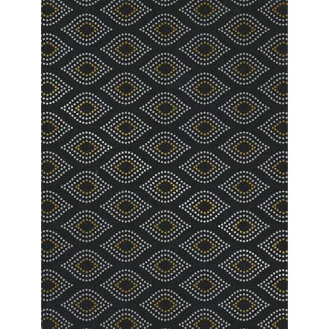 Cadeaupapier Dotted Waves Silver/Gold