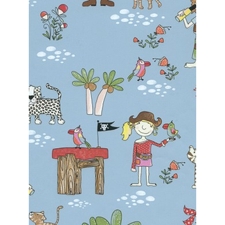 Cadeaupapier Vrijbuiter Cadeaupapier Vrijbuiter