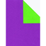 Cadeaupapier Uni Kraft Violet/Groen