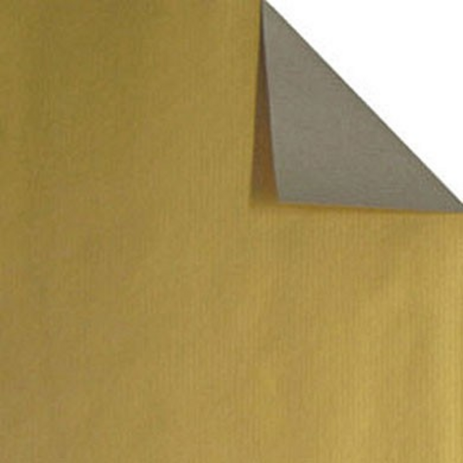 Cadeaupapier Uni Kraft Goud/Zilver
