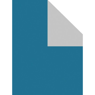 Cadeaupapier Uni Gestreken Turquoise/Zilver Cadeaupapier Uni Gestreken Turquoise/Zilver