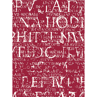 Cadeaupapier Epigramm Rood Cadeaupapier Epigramm Rood