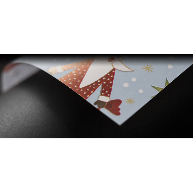 Cadeaupapier Zermatt Lichtblauw