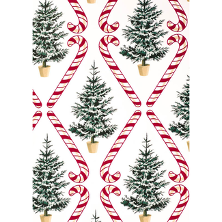 Cadeaupapier Candy Cane