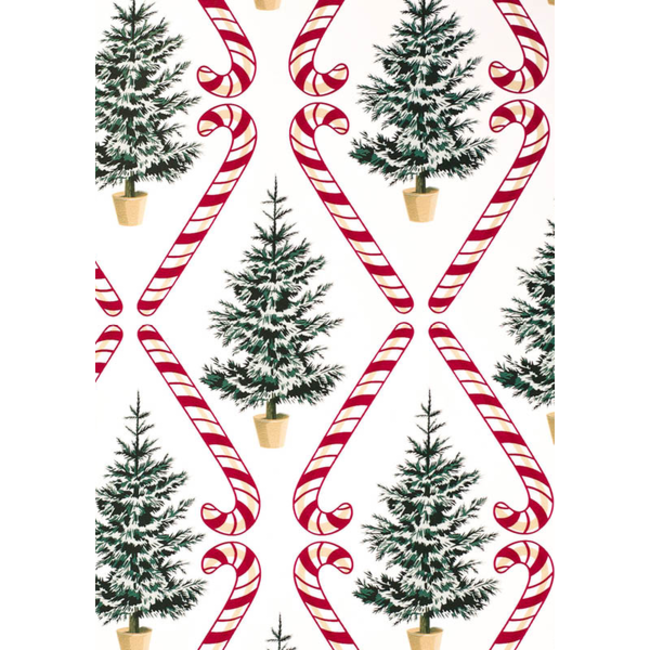 Cadeaupapier Candy Cane