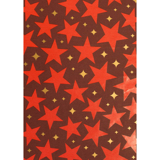 Cadeaupapier Starflare Rood