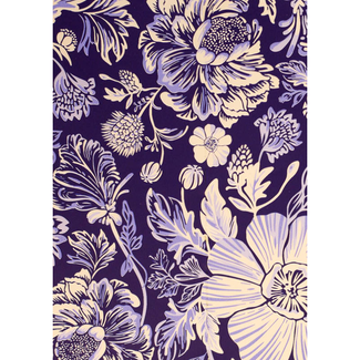 Cadeaupapier Floravine Paars