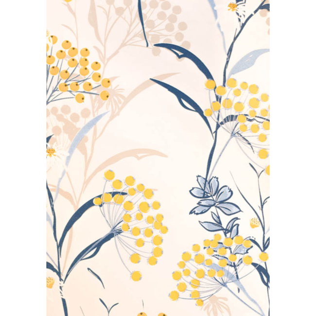 Cadeaupapier Botanique Geel