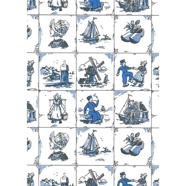 Cadeaupapier Vintage Dutch
