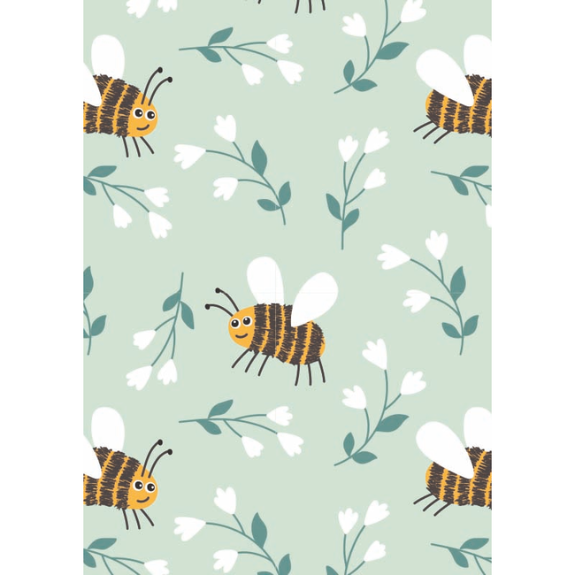 Cadeaupapier Cute Bee