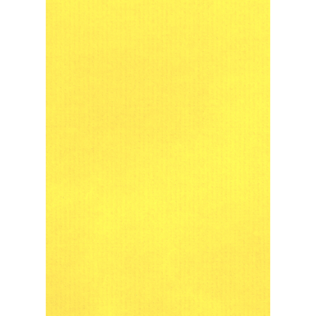 Cadeaupapier Kraft Geel