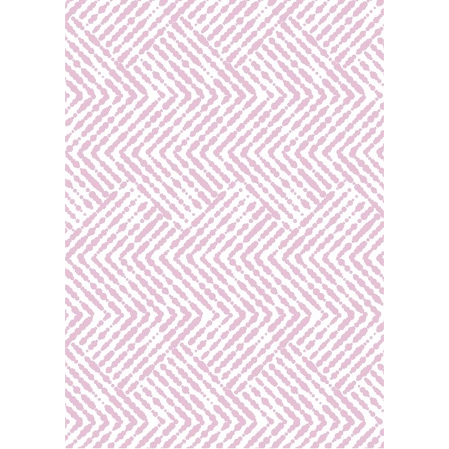 Cadeaupapier Chevron Roze