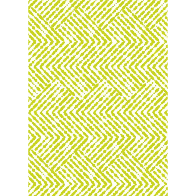 Cadeaupapier Chevron Geel