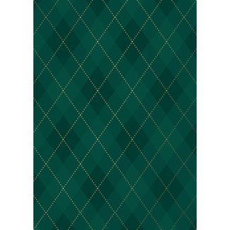 Cadeaupapier Emerald Groen