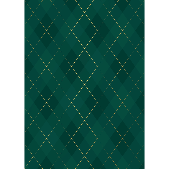 Cadeaupapier Emerald Groen