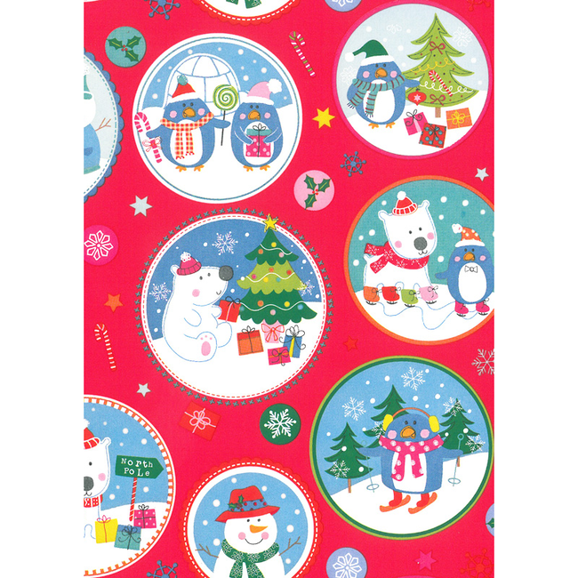 Cadeaupapier North Pole