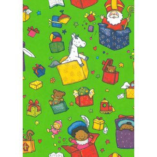Cadeaupapier Happy Piet